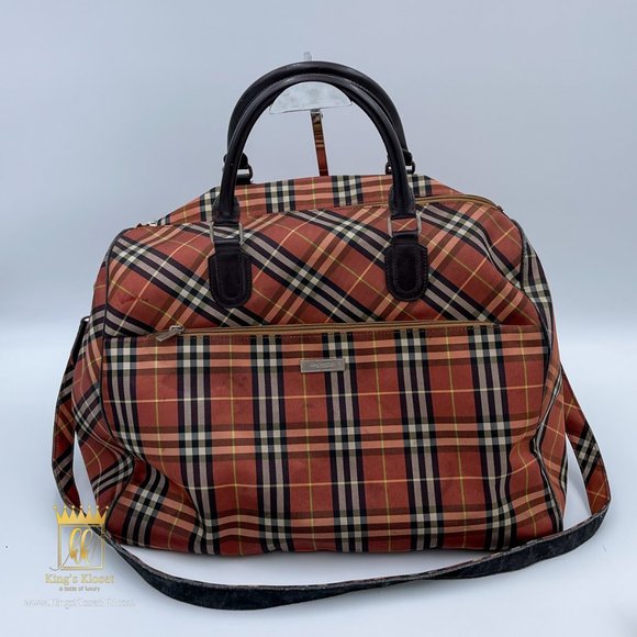 BURBERRY TRAVEL BAG BLUE LABEL - Picture 6 of 9